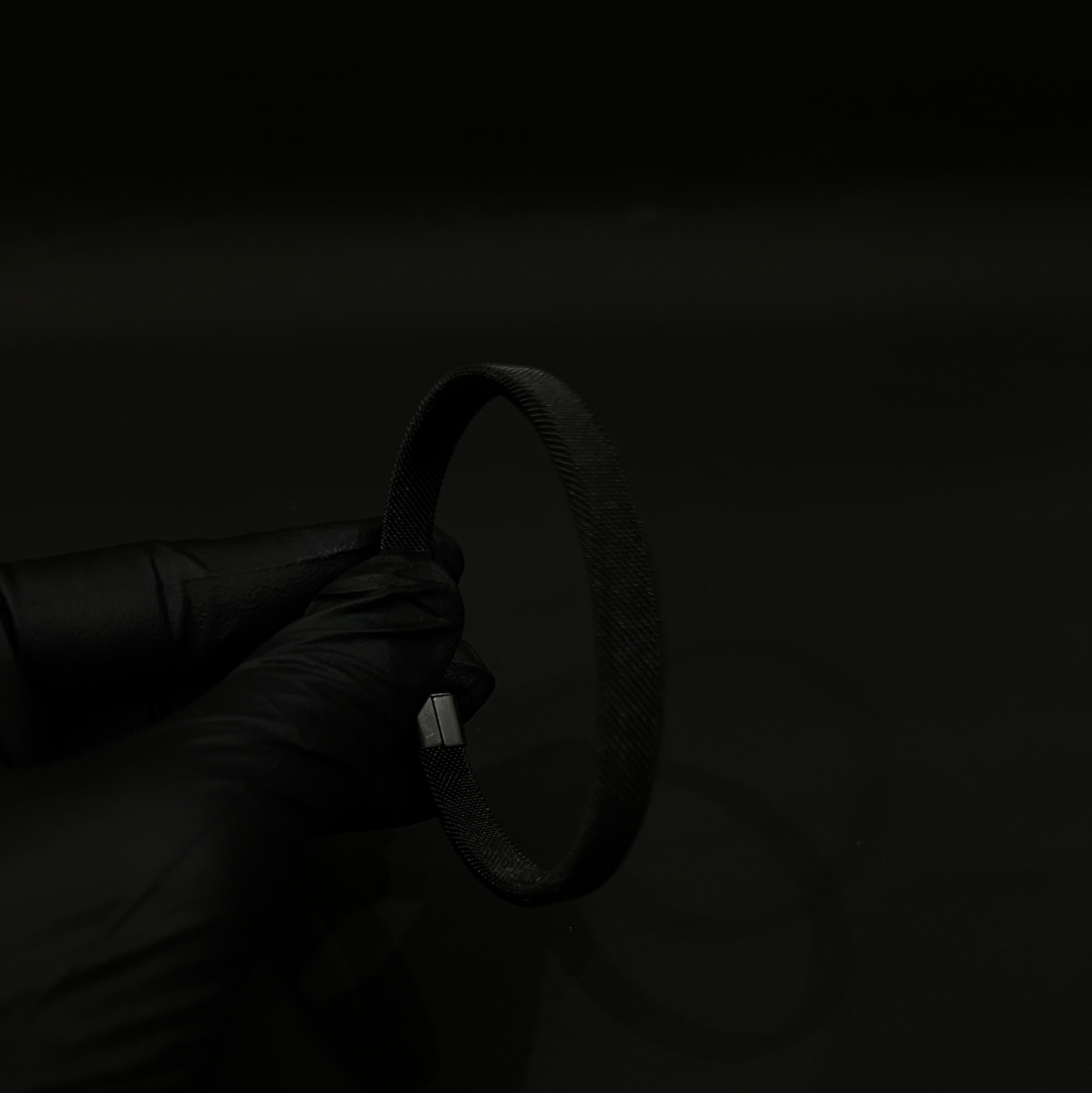Black Vamp Cuff Bracelet