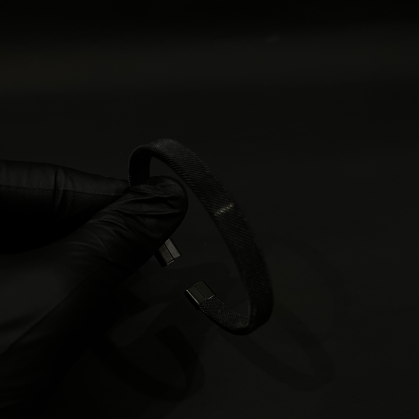 Black Vamp Cuff Bracelet