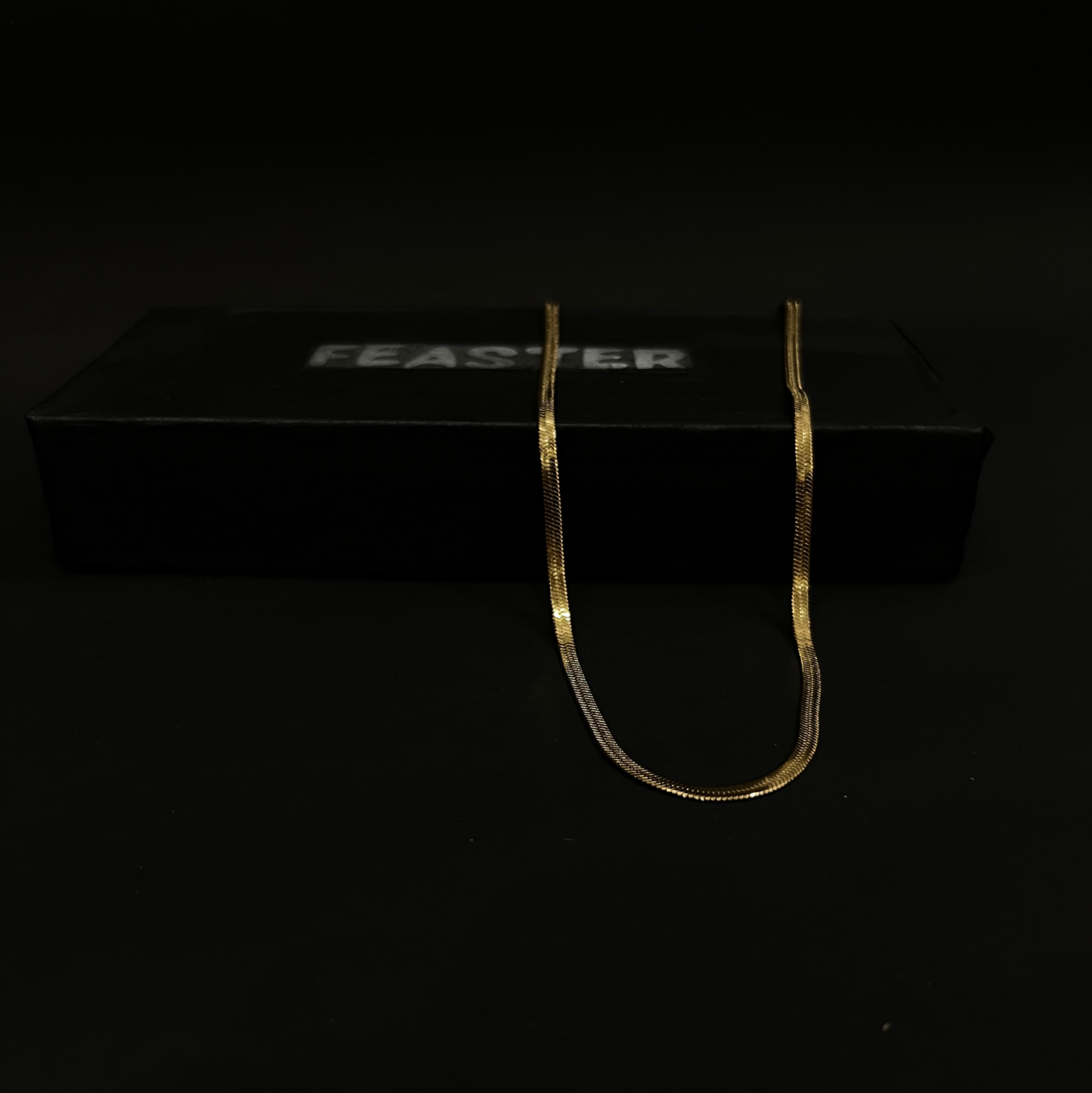Matte flat chain