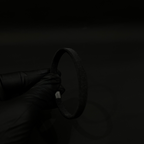 Black Vamp Cuff Bracelet