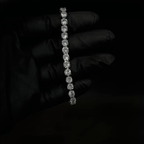 Grippin Sapphire  Iced Sleek Bracelet