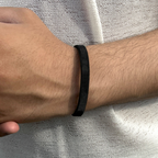 Black Vamp Cuff Bracelet