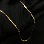 Matte flat chain