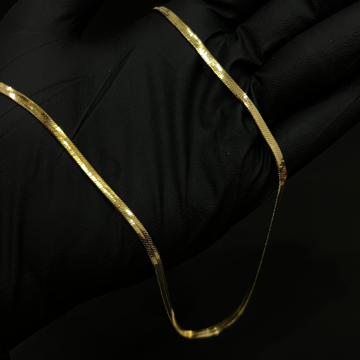 Matte flat chain