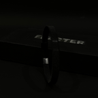 Black Vamp Cuff Bracelet