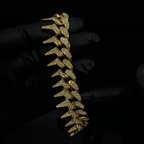 Astra Iced Out Prism Cuban Bracelet