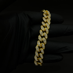 Stealth Iced Out Prism Cuban Bracelet