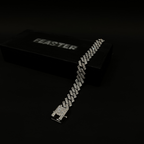 Iced out prism cuban bracelet
