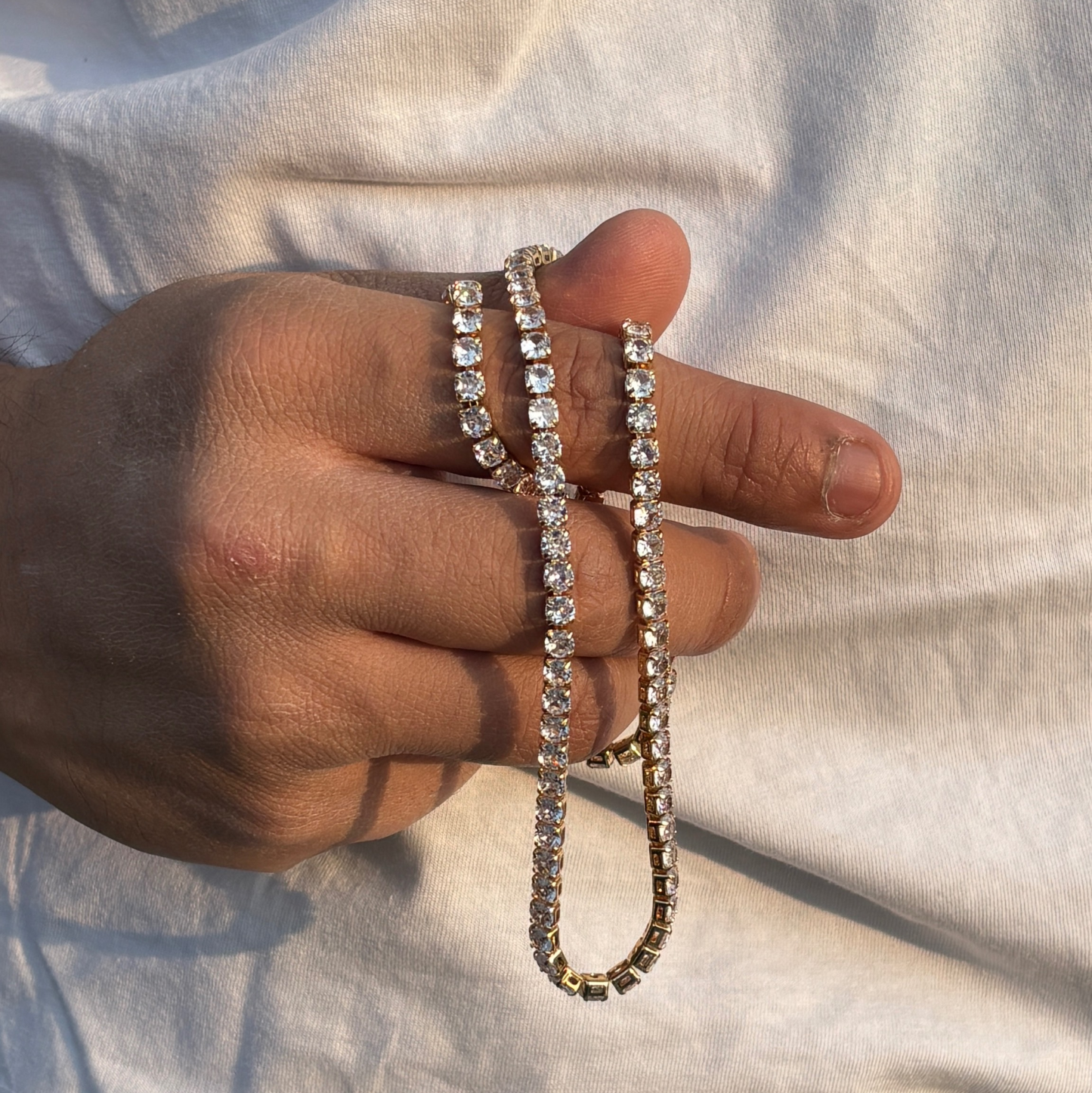 Vampire Iced Out Tennis Chain