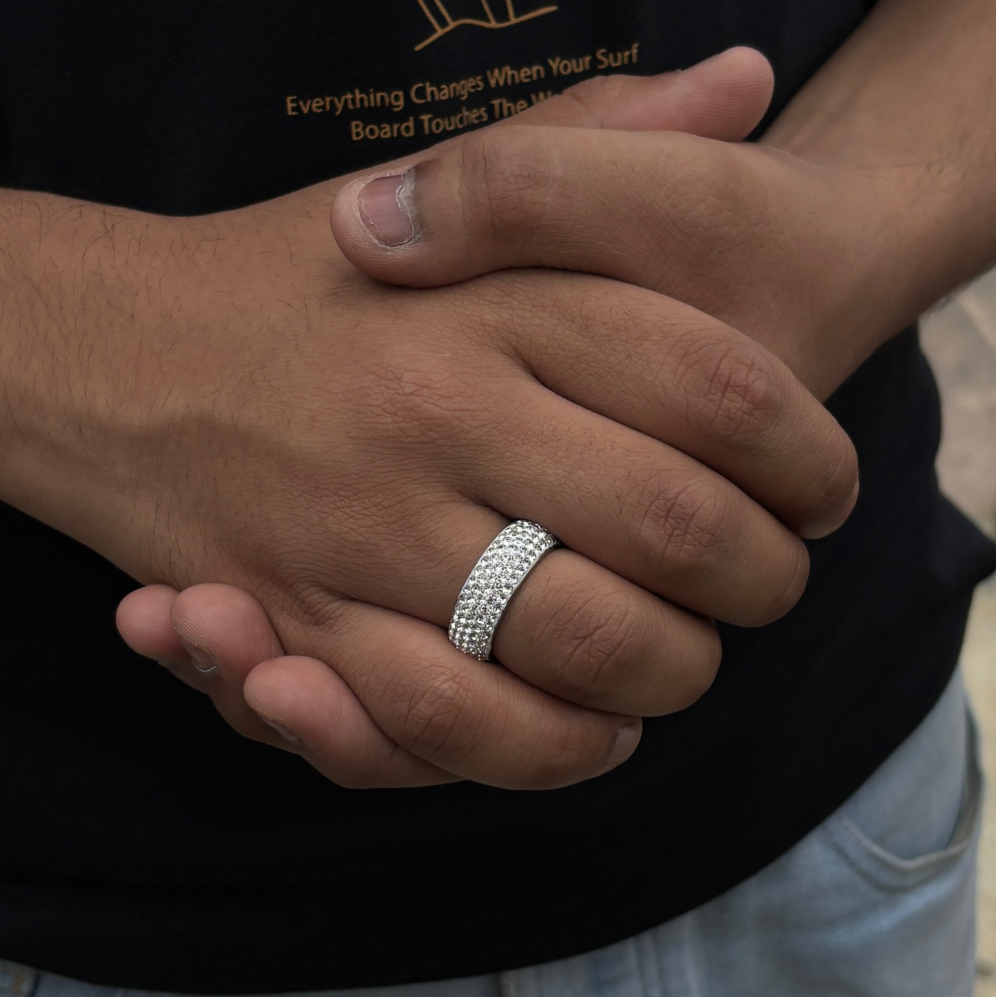 Kerk Iced Out Ring
