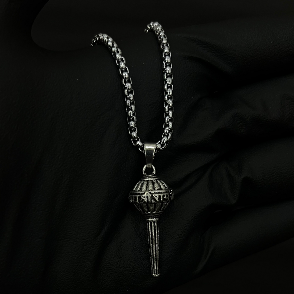 Gada pendant with chain