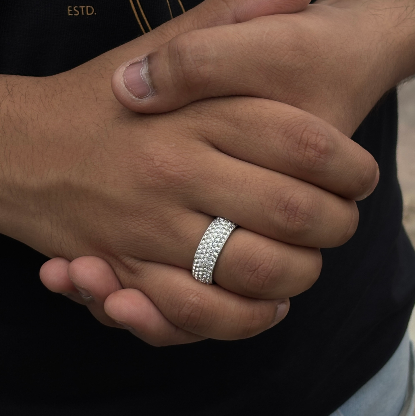 Kerk Iced Out Ring
