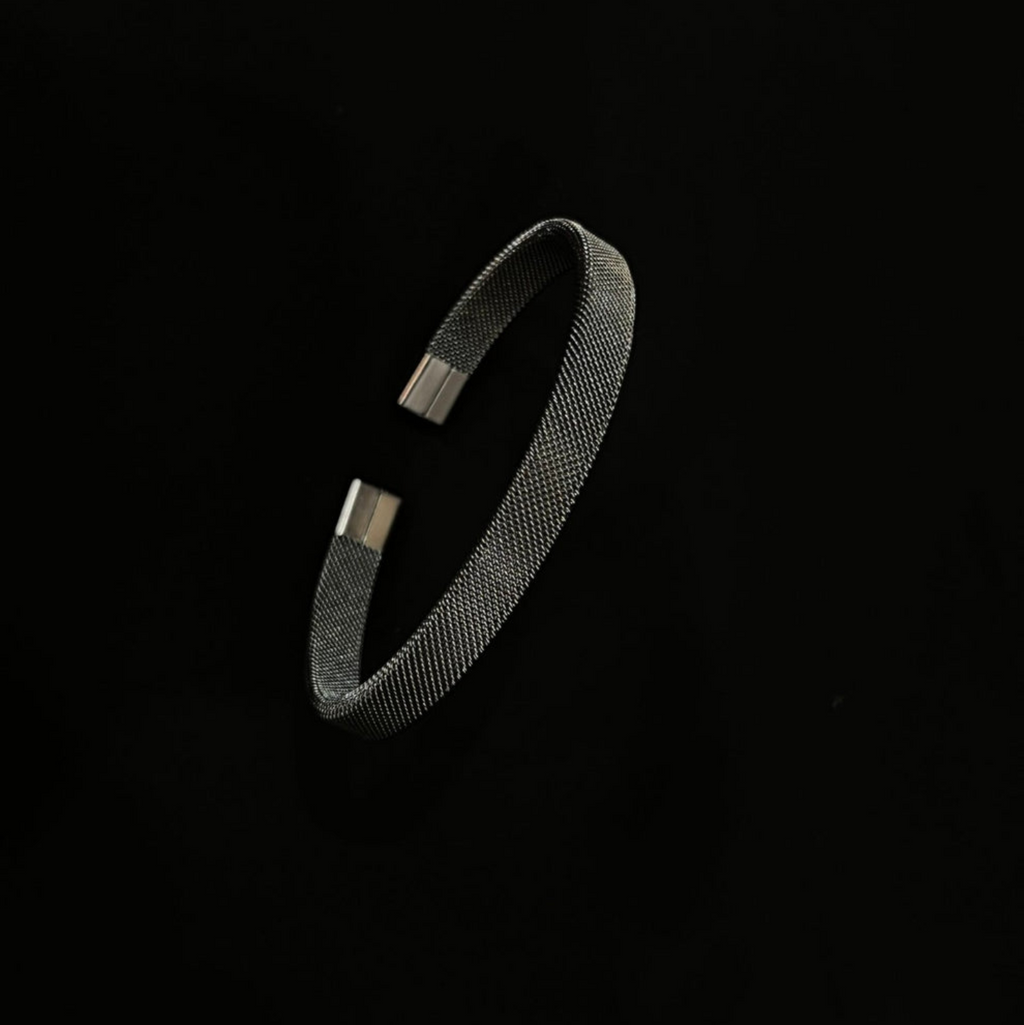 Signature Mesh Cuff Bracelet