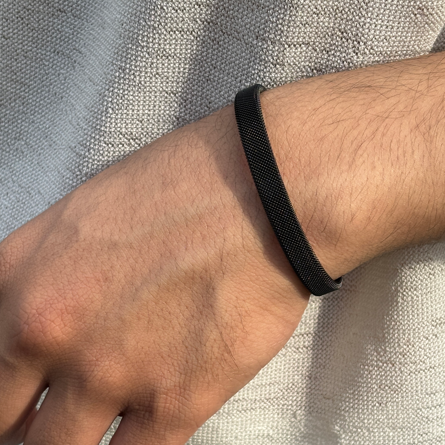 Signature Mesh Cuff Bracelet