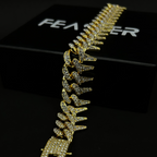 Astra Iced Out Prism Cuban Bracelet