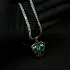 Hexall pendant with chain