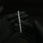 Grippin Sapphire  Iced Sleek Bracelet