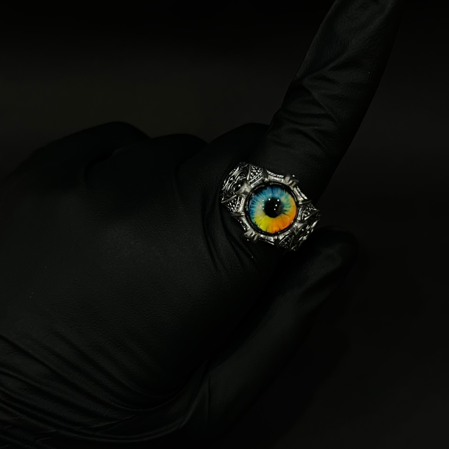Multi Evils Eye Ring