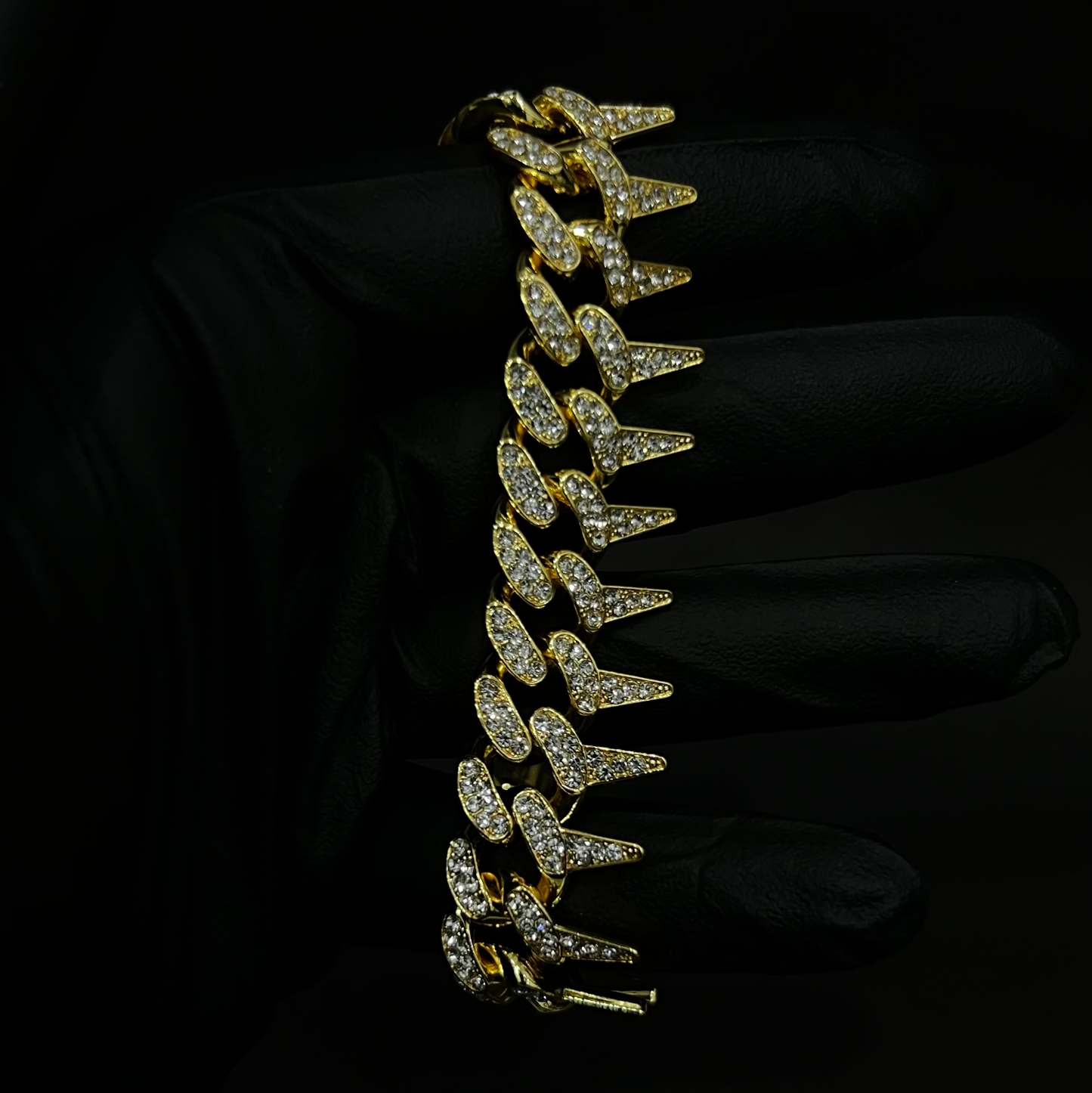 Astra Iced Out Prism Cuban Bracelet