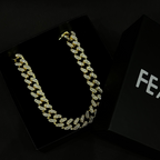 Versach Iced out cuban prism chain