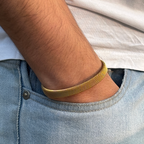 Signature Mesh Cuff Bracelet