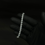 Grippin Sapphire  Iced Sleek Bracelet