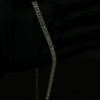 Sapphire Iced Out Tennis Chain