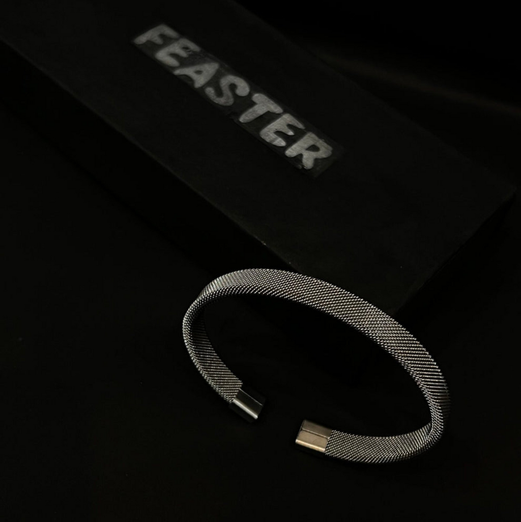 Signature Mesh Cuff Bracelet