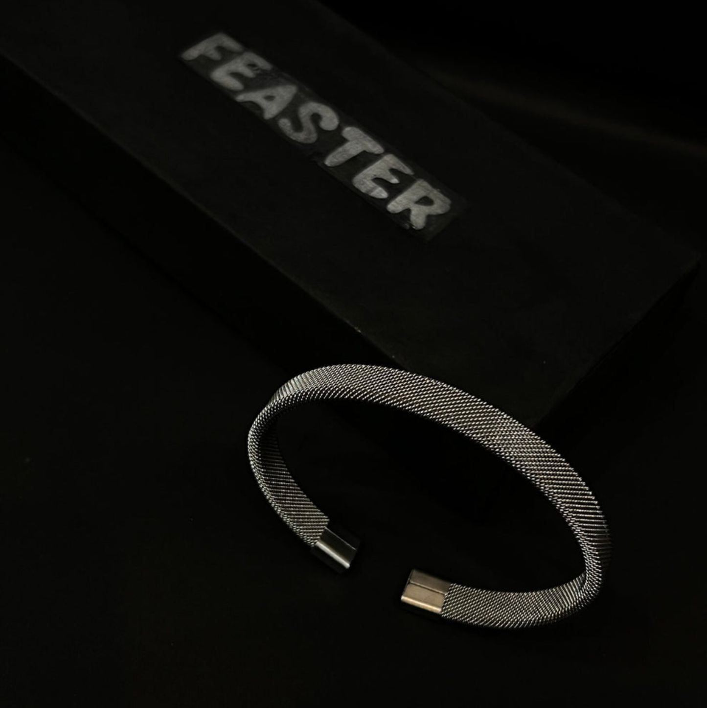 Signature Mesh Cuff Bracelet