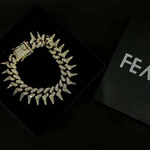 Astra Iced Out Prism Cuban Bracelet