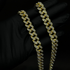 Versach Iced out cuban prism chain