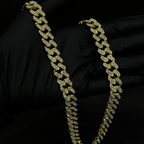 Versach Iced out cuban prism chain